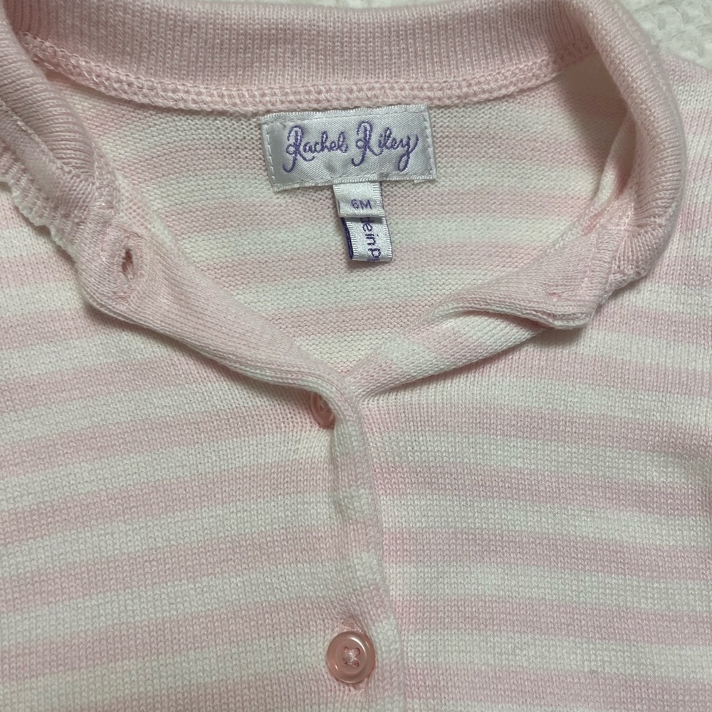 Rachel Riley Pink Stripe Set - Picture 2 of 4